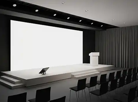 Budget LED Video Walls – 4K & HD High-resolution LED video wall showing 4K graphics