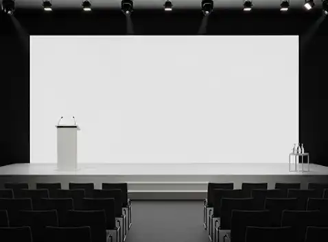 Budget LED Video Walls – 4K & HD High-resolution LED video wall showing 4K graphics
